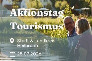 Aktionstag Tourismus 2026, Plakat Heilbronner Land | © Heilbronner Land