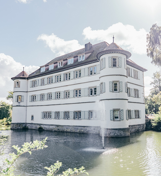 Wasserschloss im Schlosspark Bad Rappenau | © Stadt Bad Rappenau I Chris Frumolt