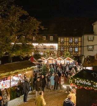 Altdeutscher Weihnachtsmarkt Bad Wimpfen | © Stadt Bad Wimpfen