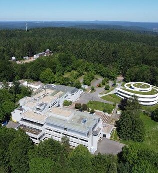 Der MPIA-Campus aus der Vogelperspektive