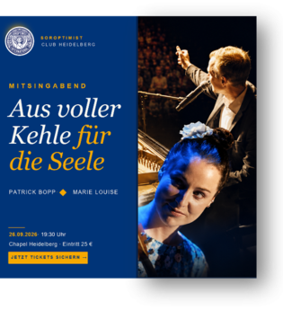 Ein Charity Event - Veranstaltet von Soroptimist Club Heidelberg