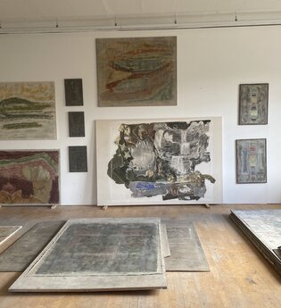 Ausstellung Erwin Gross - Fontänen und Landschaften | © Erwin Gross