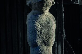 Skulptur Schützenberger, Ausstellung Mythos, Musik, Körper, Steinhauermuseum
