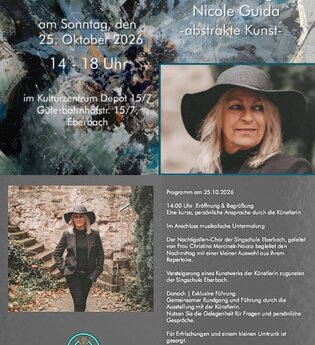 Ausstellung Nicole Guida - Abstrakte Kunst