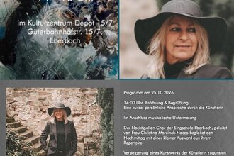 Ausstellung Nicole Guida - Abstrakte Kunst