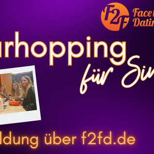 Barhopping für Singles in Heidelberg seit 2013 | © Face to Face Heidelberg