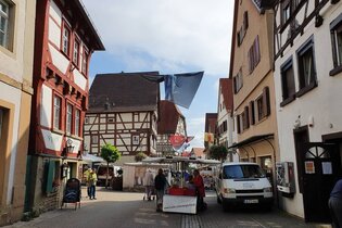 Bartholomäusmarkt in der historischen Altstadt von Eppingen | © Große Kreisstadt Eppingen