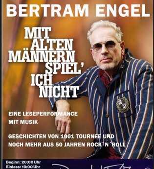 Bertram Engel: Mit alten Männern spiel ich nicht