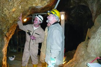 Besucherbergwerk Marie in der Kohlbach