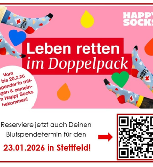 Blutspendetermin vom DRK Stettfeld in der Mehrzweckhalle Stettfeld | © DRK Stettfeld