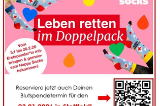 Blutspendetermin vom DRK Stettfeld in der Mehrzweckhalle Stettfeld | © DRK Stettfeld