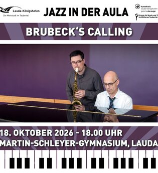 Brubeck's calling - Jazz in der Aula | © Christian Seeger & Christoph Schöpsdau