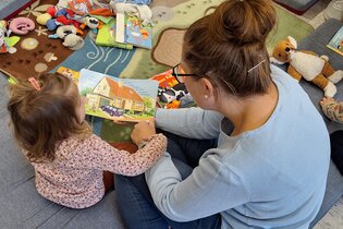 Bücherbabys – Vorlesespaß für die Jüngsten | © Stadtbücherei Bad Mergentheim