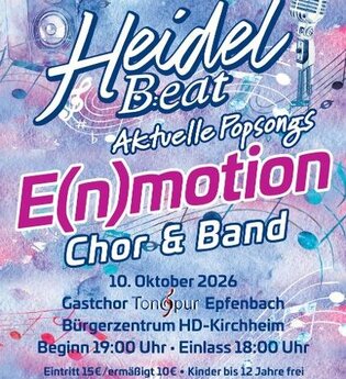 Chorkonzert mit Band