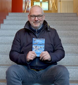 Christof Messerschmidt „Blauer Schnee” | © Foto: privat