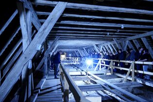 Dachstuhlführung „In den Dächern von Bronnbach“ | © Kloster Bronnbach