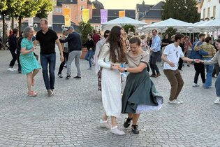 Tanz auf dem Schlossplatz | © Claudia Lohmann, Jazzinitiative