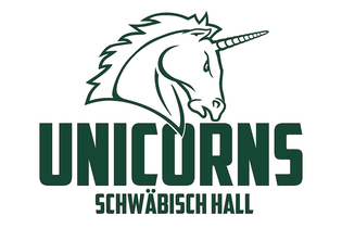 Logo der Schwäbisch Hall Unicorns mit einem stilisierten Einhornkopf. | © TSG Schwäbisch Hall e.V.
