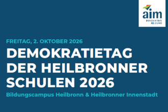 Demoktratietag der Heilbronner Schulen 2026 | © AIM - Akademie für Innovative Bildung und Management  Heilbronn-Franken gemeinnützige GmbH