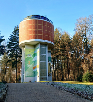 Wasserturm in Bad Rappenau am Stadtwald | © Sigi Schlottke