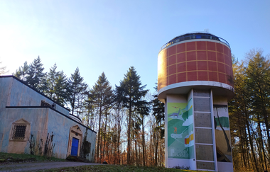 Wasserturm mit Wasserversorgungsanlage in Bad Rappenau | © Sigi Schlottke