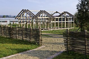 Mithräum in der Freilichtanlage "Römisches Güglingen" | HeilbronnerLand | © Römermuseum Güglingen