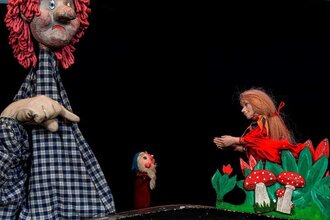 Die Hexe Zitterknittel | © Prinzessin Gisela Theater
