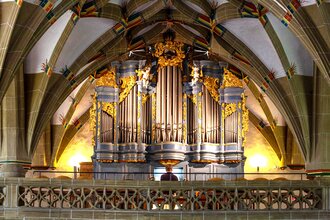 Johann-Adam-Ehrlich Orgel in der Evang. Stadtkirche | © Stadt Bad Wimpfen