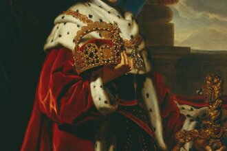 Kurfürst Carl Ludwig mit der Kaiserkrone, Gemälde von Johann Baptist de Rüll, 1676, Foto: Kurpfälzisches Museum