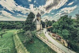 Rastplatz Ottilienberg mit Ottilienbergkappelle | Eppingen | HeilbronnerLand | © Touristikgemeinschaft HeilbronnerLand