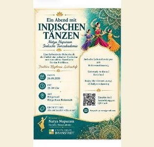 Ein Abend mit Indischen Tänzen - Eintritt Frei