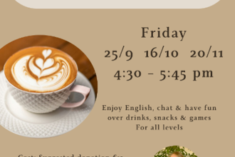 Plakat English Café
