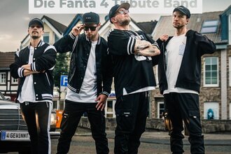 Eppinger Festivalsommer 2026 - VIER GEWINNT Fanta 4 Tribute plus Vorband auf der Bühne im Weiherpark | © VIER GEWINNT Die Fanta 4 Tribute Band