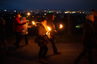 Fackel-Weinwanderung