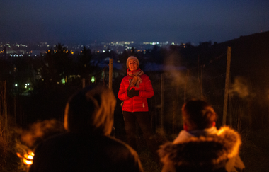 Fackel-Weinwanderung