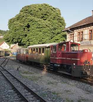 Fahrtag bei der Jagsttalbahn | © Touristikgemeinschaft Hohenlohe e. V. |Jagsttalbahnfreunde Dörzbach