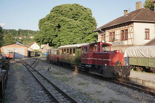 Fahrtag bei der Jagsttalbahn | © Touristikgemeinschaft Hohenlohe e. V. |Jagsttalbahnfreunde Dörzbach
