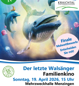 Familienkino "Der letzte Walsänger" (FSK 6) | © Stadt Kraichtal