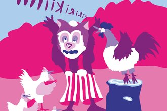 Findus und der Hahn im Korb | © Kaja Bierbrauer