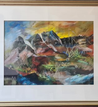 Finissage Ausstellung mit Bildern des Bauhausschülers Oskar Schepp