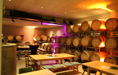 Frühjahrsweinverkostung im Holzfasskeller | © Johannes Linder