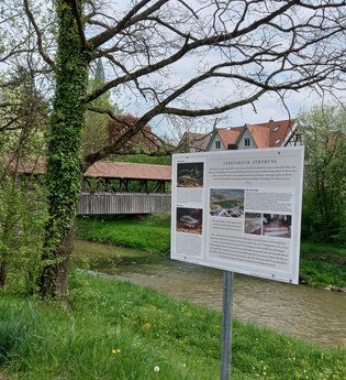 Führung auf dem Naturlehrpfad des Fischereivereins | © Petra Natzkowski