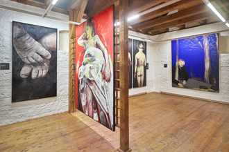 Ausstellung von Gemälden in der Kunstsammlung Heinrich | © Kunstsammlung Heinrich | Eric Tschernow