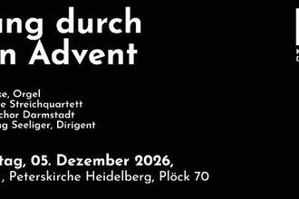 Gang durch den Advent