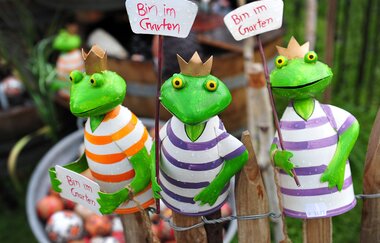 Zaunstecker Froschkönig | © BTB Bad Rappenau