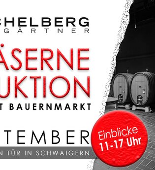 Gläserne Produktion mit ländlichem Bauernmarkt | © Heuchelberg Weingärtner eG