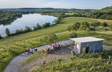 Wengertshäusle am Breitenauer See - Weinausschank Winzer vom Weinsberger Tal | HeilbronnerLand | © Touristikgemeinschaft HeilbronnerLand