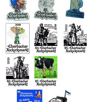 Große Pin-Verlosung auf dem 89. Eberbacher Kuckucksmarkt