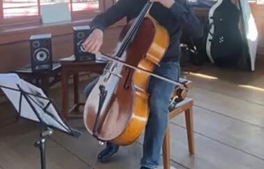 Rainer Promnitz - Komponist und Cellist | © Lisa-Marie Blatt