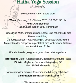 Hatha Yoga Session